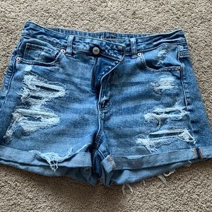 American eagle distressed Jean shorts